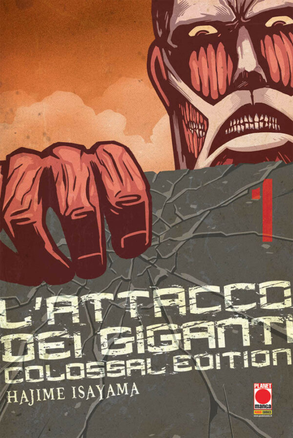 L'ATTACCO DEI GIGANTI COLOSSAL ED.1