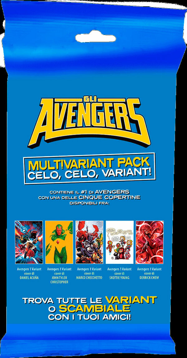 AVENGERS 1 MULTIVARIANT PACK