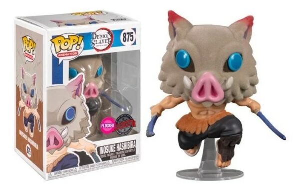 DEMON SLAYER INOSUKE FLOCKED POP