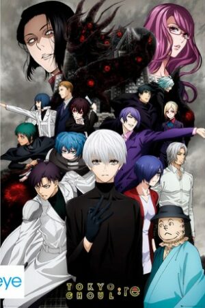 TOKYO GHOUL: RE KEY ART 3 POSTER MA