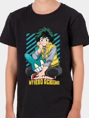 TSHIRT RAGAZZO MHA IZUKU 134/140