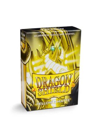 Yellow (60 Sleeves) Small Sleeves - Japanese Matte