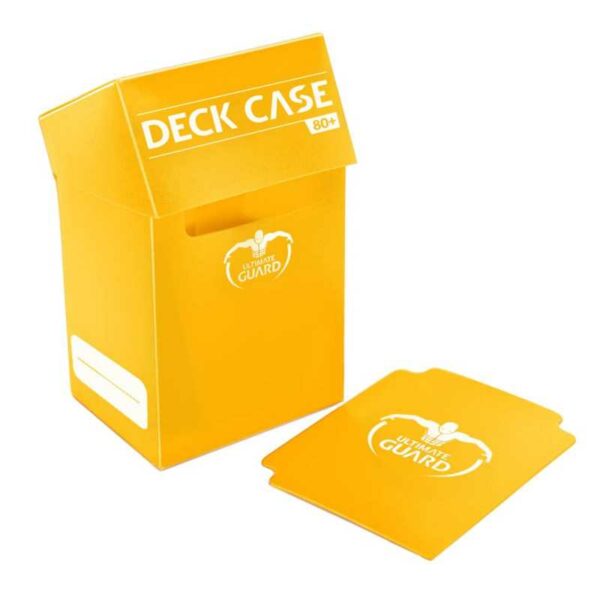 DECK CASE 80+ Standard Size Yellow