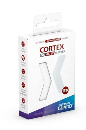 Cortex Sleeves Japanese Size Matte White (60)