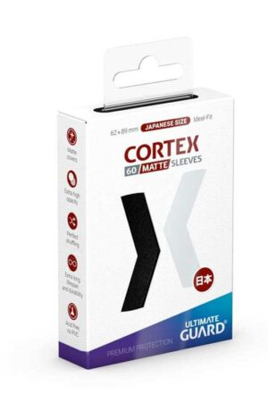 Cortex Sleeves Japanese Size Matte Black (60)