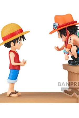 OP WCF LOG STORIES LUFFY & ACE FIGU