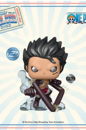 ONE PIECE LUFFY SNAKEMAN METAL POP